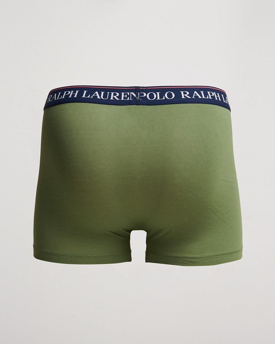 Herre | Undertøy | Polo Ralph Lauren | 3-Pack Trunk Cargo Green/Blue/Green