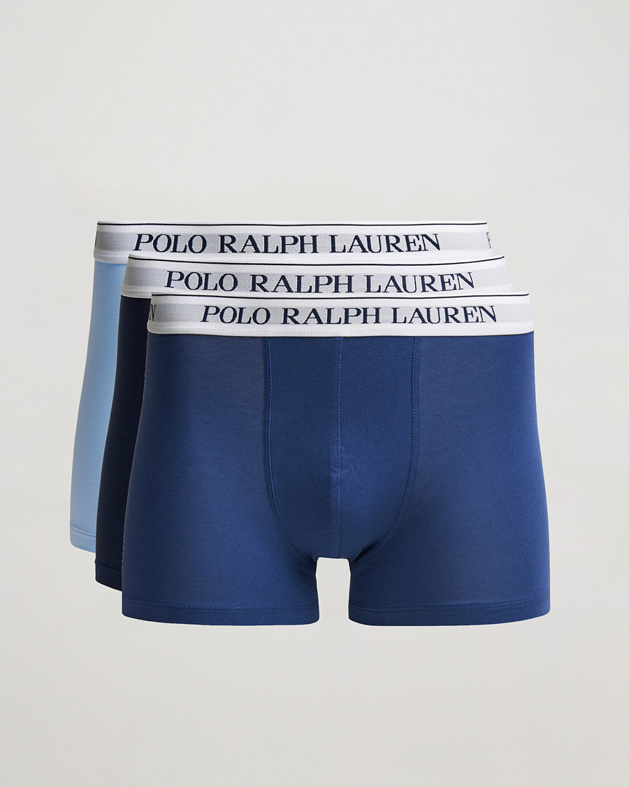 Herre | Undertøy | Polo Ralph Lauren | 3-Pack Trunk Navy/Light Navy/Elite Blue
