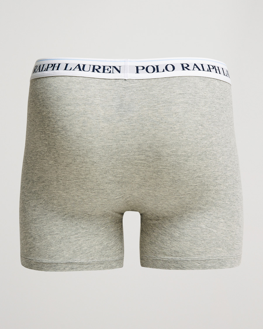 Herre | Undertøy | Polo Ralph Lauren | 3-Pack Boxer Brief Heather/Grey/Charcoal