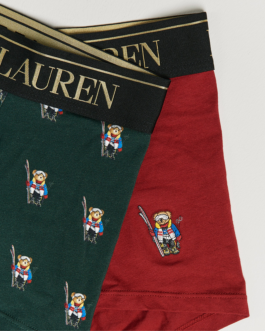 Herre | Undertøy | Polo Ralph Lauren | 2-Pack Gift Box Trunks Red/College Green