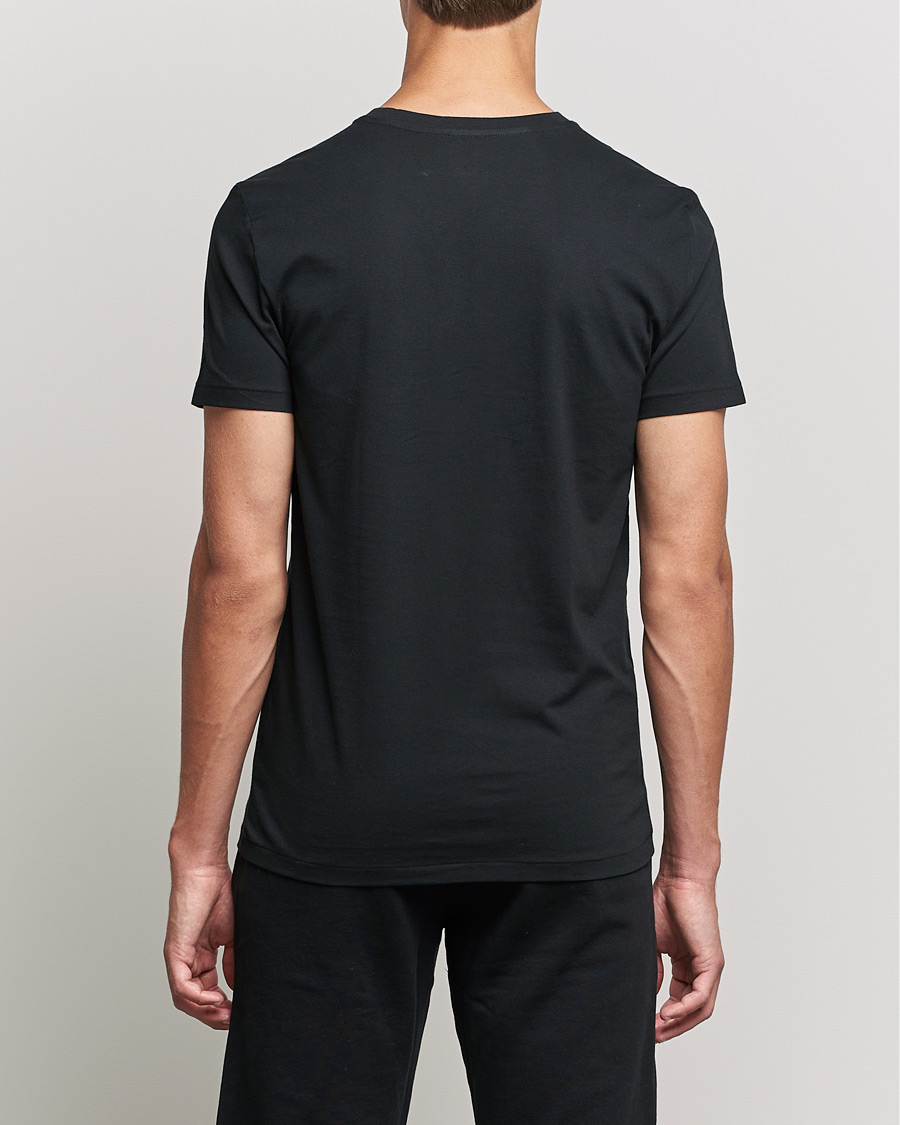 Herre | T-Shirts | Polo Ralph Lauren | 3-Pack Crew Neck T-Shirt Black