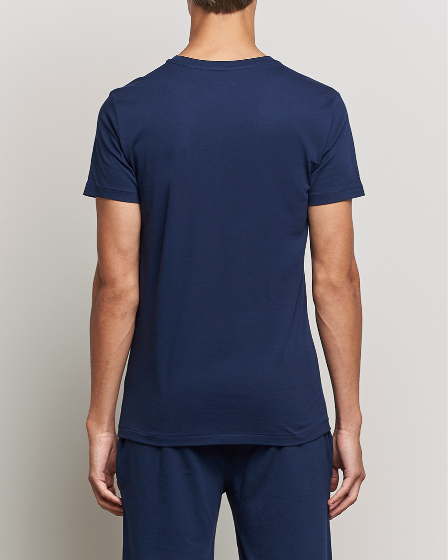 Herre | T-Shirts | Polo Ralph Lauren | 3-Pack Crew Neck T-Shirt Navy