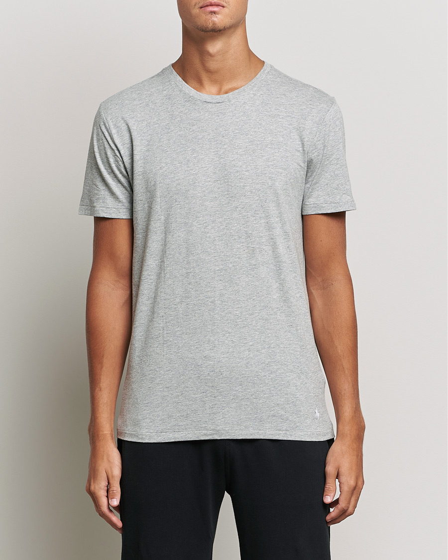 Herre | 30% salg | Polo Ralph Lauren | 3-Pack Crew Neck T-Shirt Andover Heather