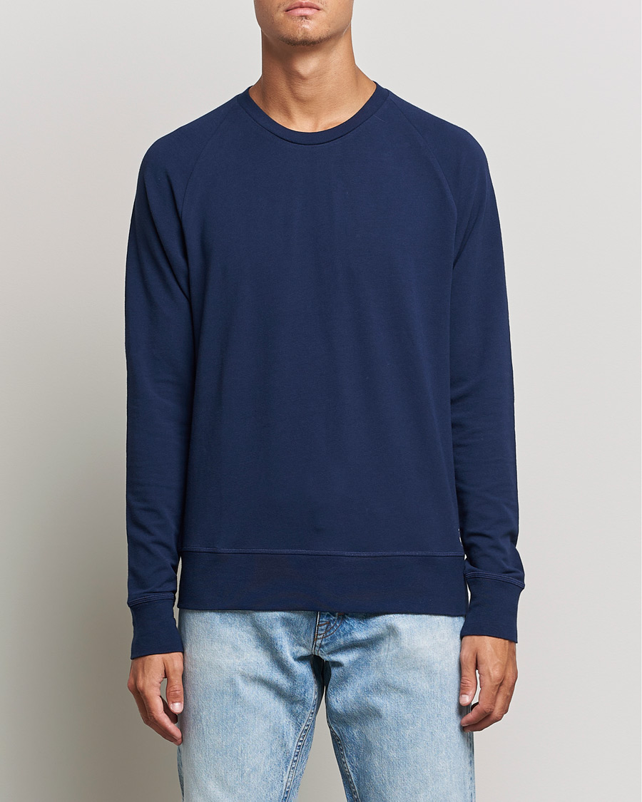 Herre | Langermede t-shirts | Polo Ralph Lauren | Cotton Jersey Long Sleeve Tee Cruise Navy