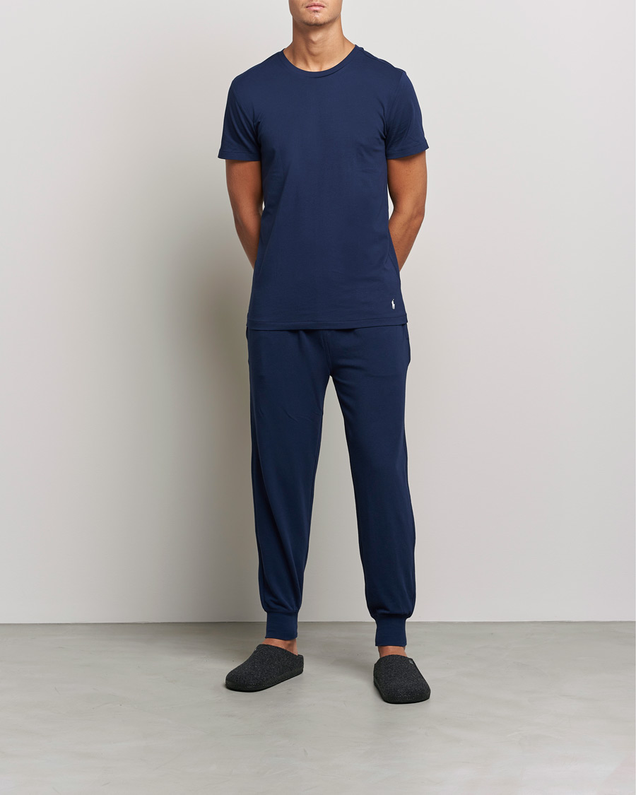 Herre | Wardrobe basics | Polo Ralph Lauren | Cotton Jersey Jogger Pants Cruise Navy
