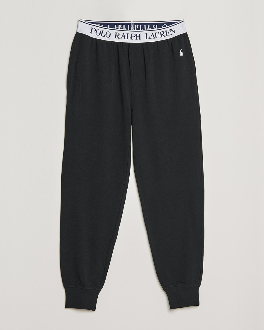 Herre | Bukser | Polo Ralph Lauren | Cotton Jersey Jogger Pants Black