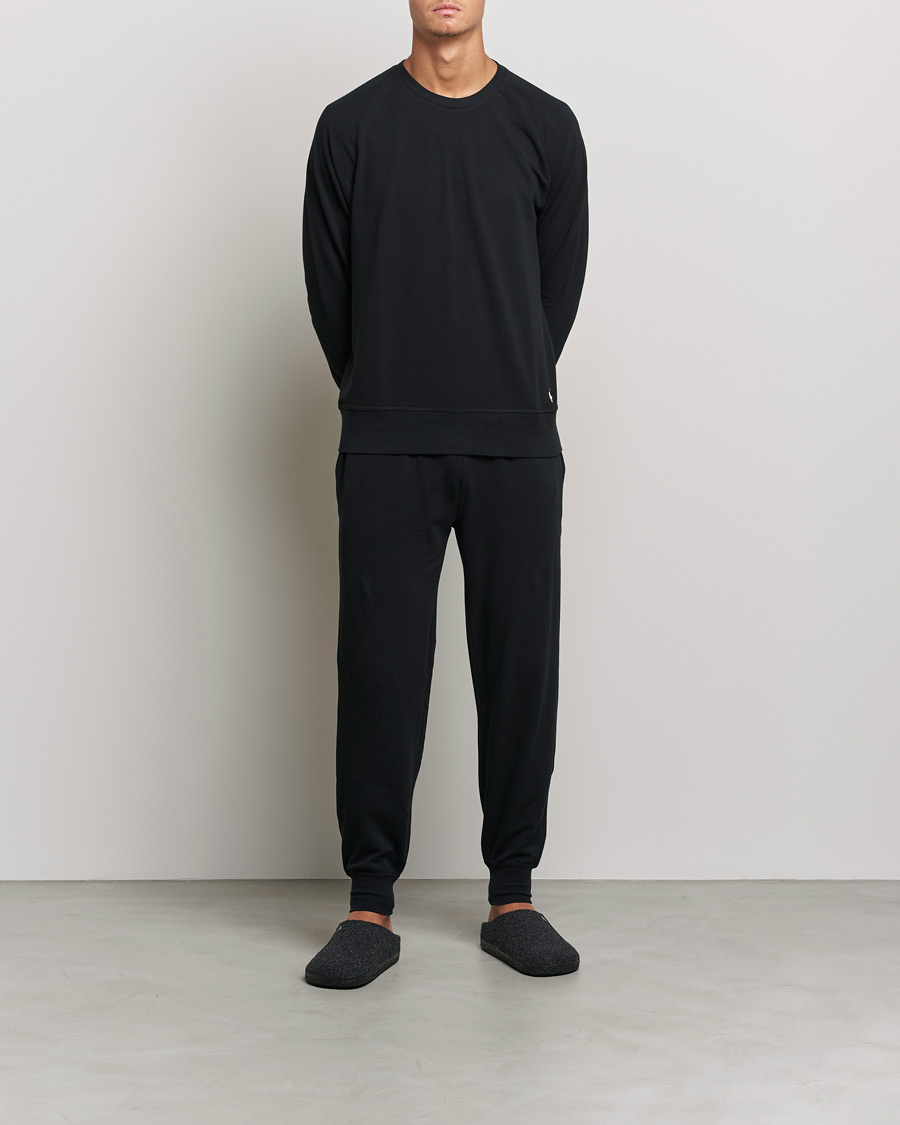 Herre | Bukser | Polo Ralph Lauren | Cotton Jersey Jogger Pants Black