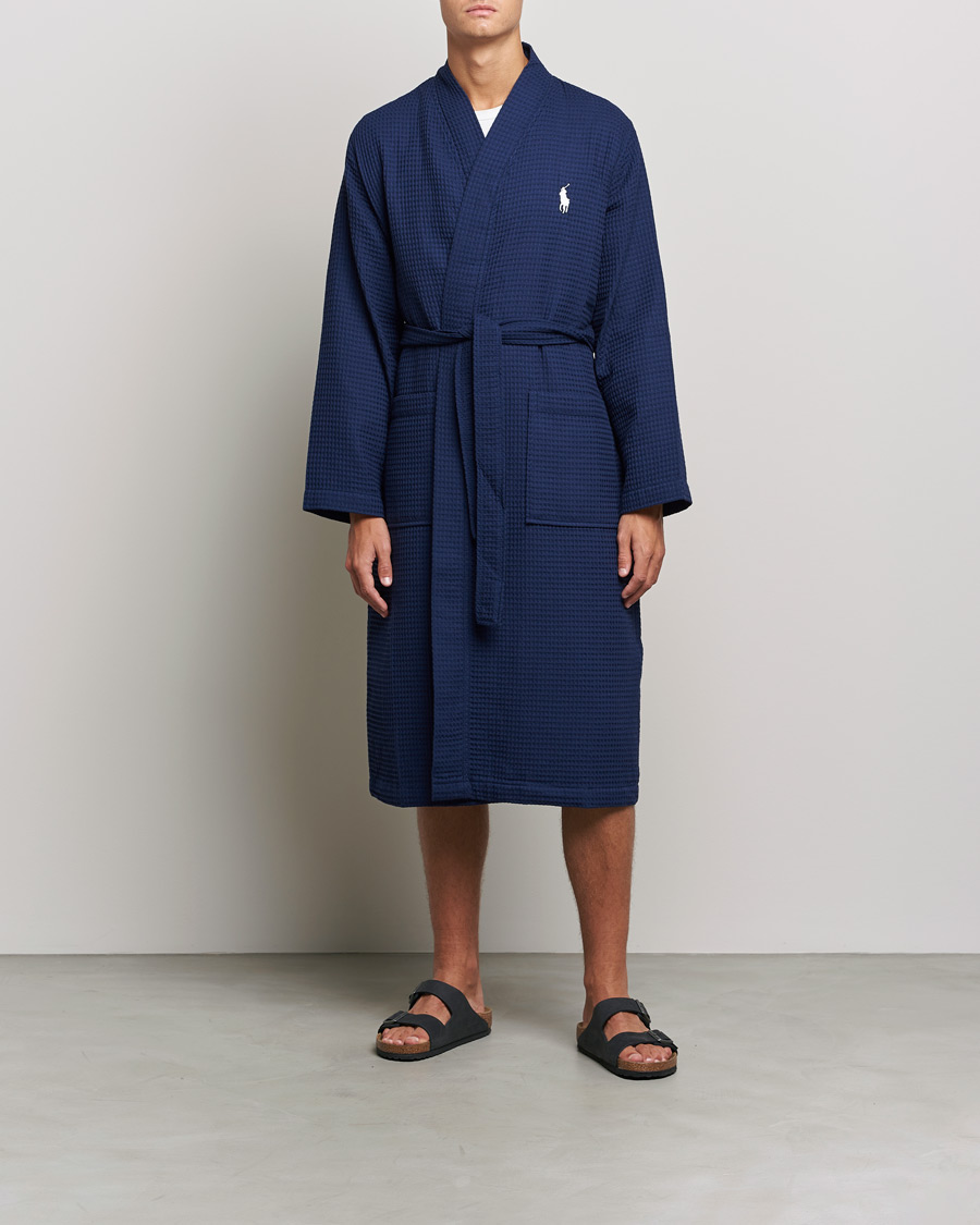 Herre | Pyjamaser og badekåper | Polo Ralph Lauren | Cotton Robe Cruise Navy