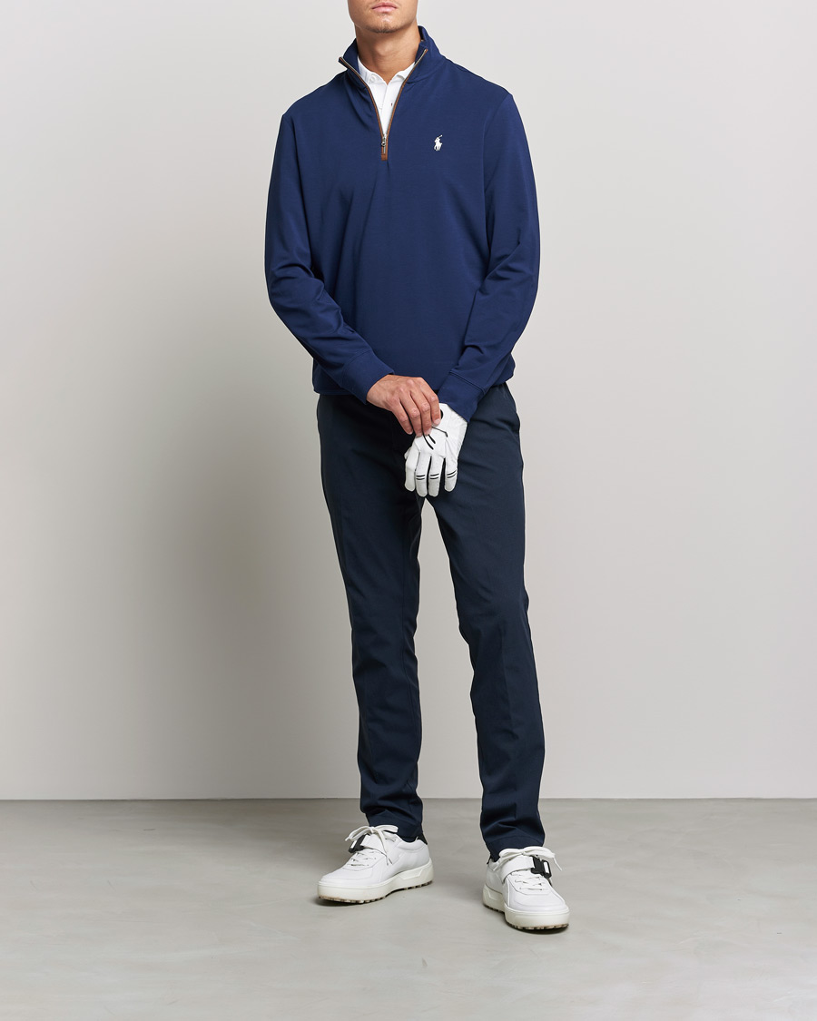 Herre | Klær | Polo Ralph Lauren Golf | Terry Jersey Half Zip Sweater  French Navy