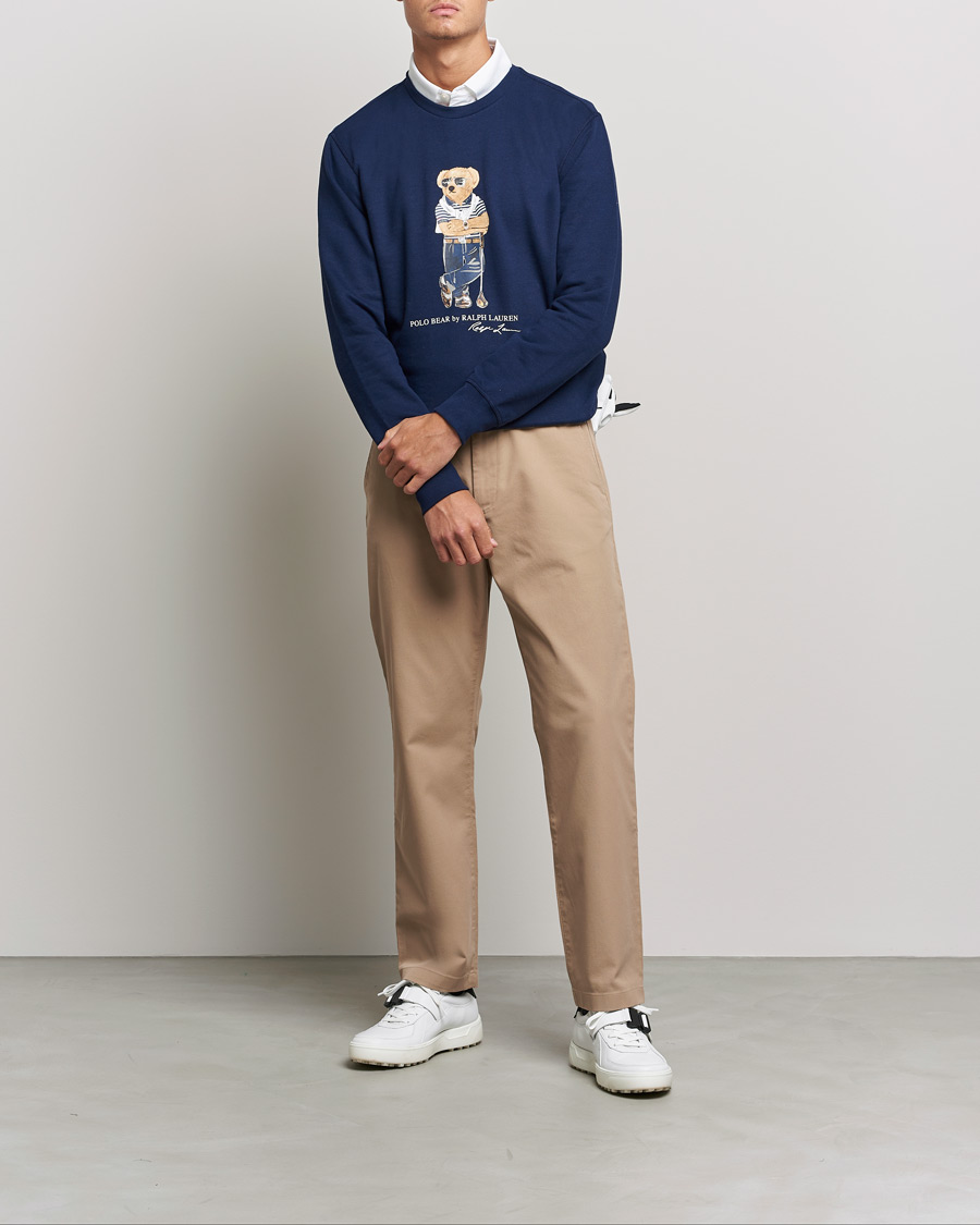 Herre | Polo Ralph Lauren | Polo Ralph Lauren Golf | Golf Bear Sweatshirt French Navy