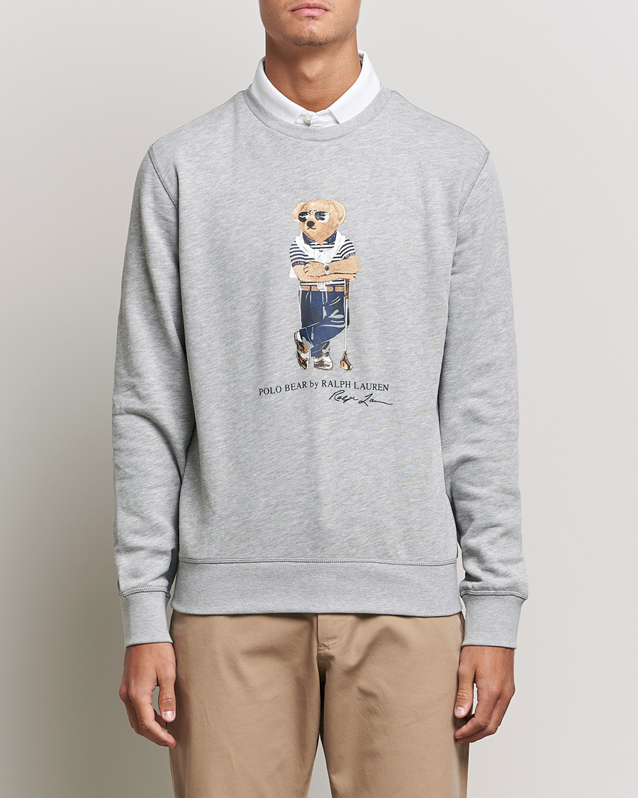 Herre | Gensere | Polo Ralph Lauren Golf | Golf Bear Sweatshirt Andover Heather