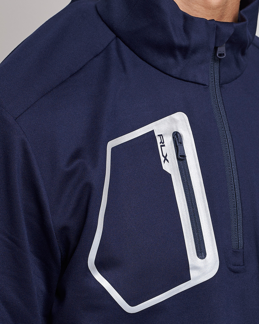 Herre | Gensere | RLX Ralph Lauren | Luxury Performance Jersey Half-Zip Navy