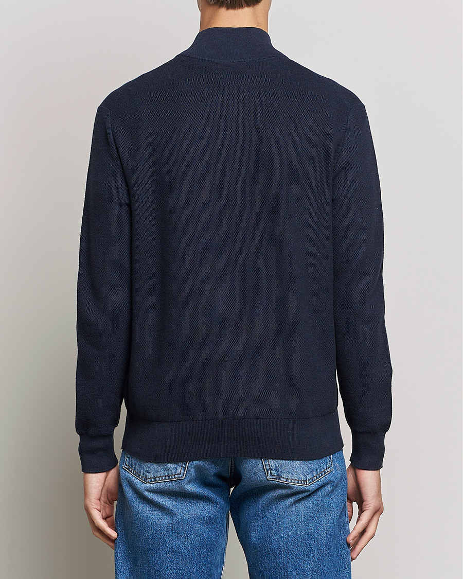 Herre | Gensere | Polo Ralph Lauren | Textured Half-Zip Navy Heather