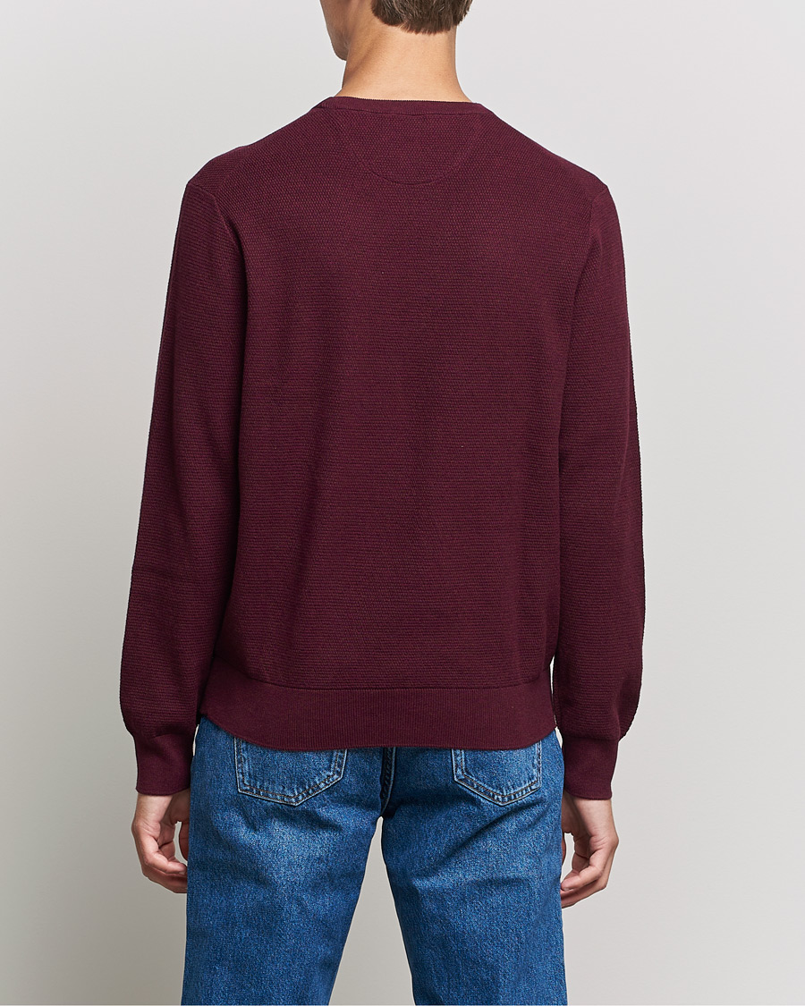 Herre | Gensere | Polo Ralph Lauren | Textured Crew Neck Sweater Aged Wine Heather