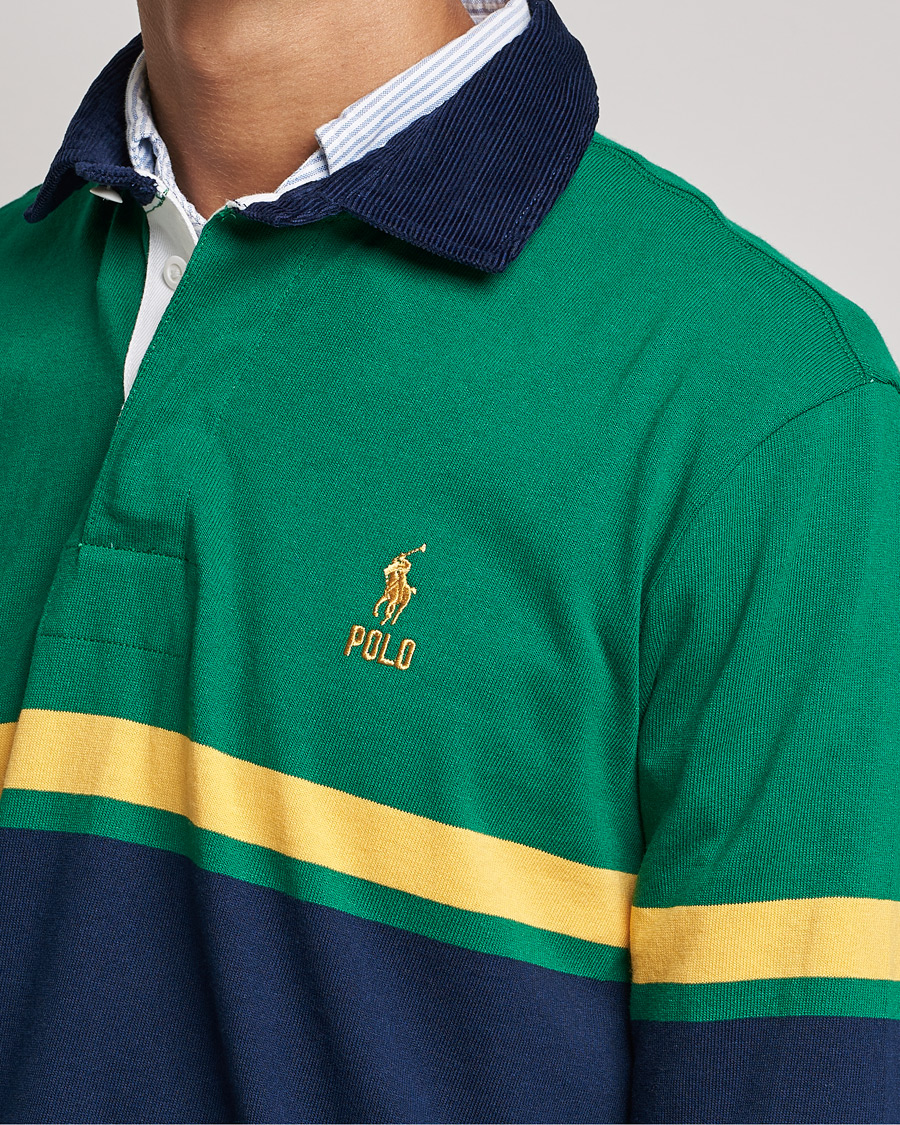 Herre | Gensere | Polo Ralph Lauren | Jersey Striped Rugger Athletic Green