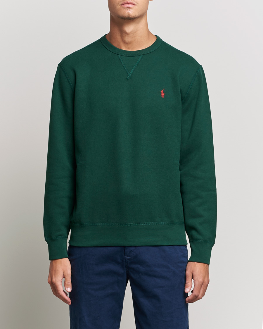 Herre | Gensere | Polo Ralph Lauren | Crew Neck Sweatshirt College Green