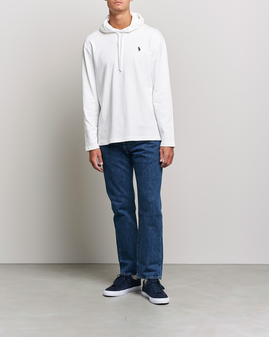 Herre | Gensere | Polo Ralph Lauren | Jersey Hoodie White