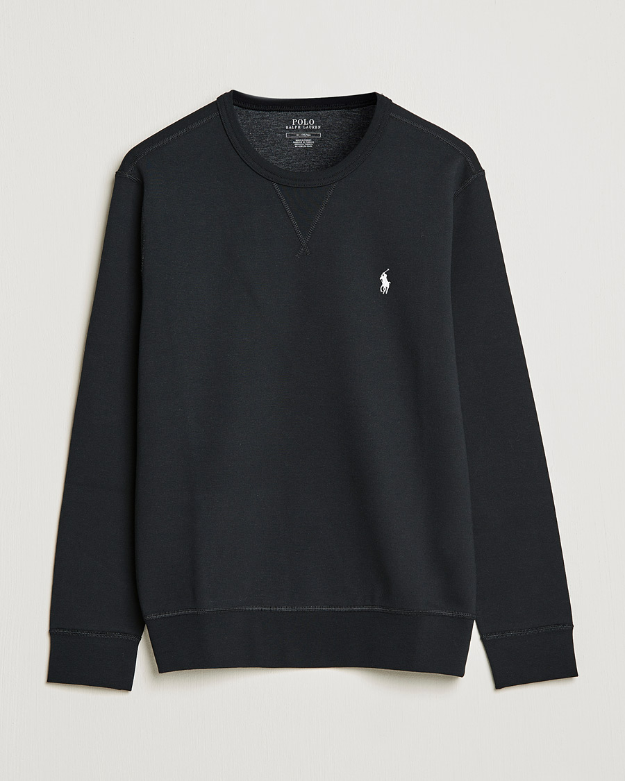 Herre | Sweatshirts | Polo Ralph Lauren | Double Knit Sweatshirt Black