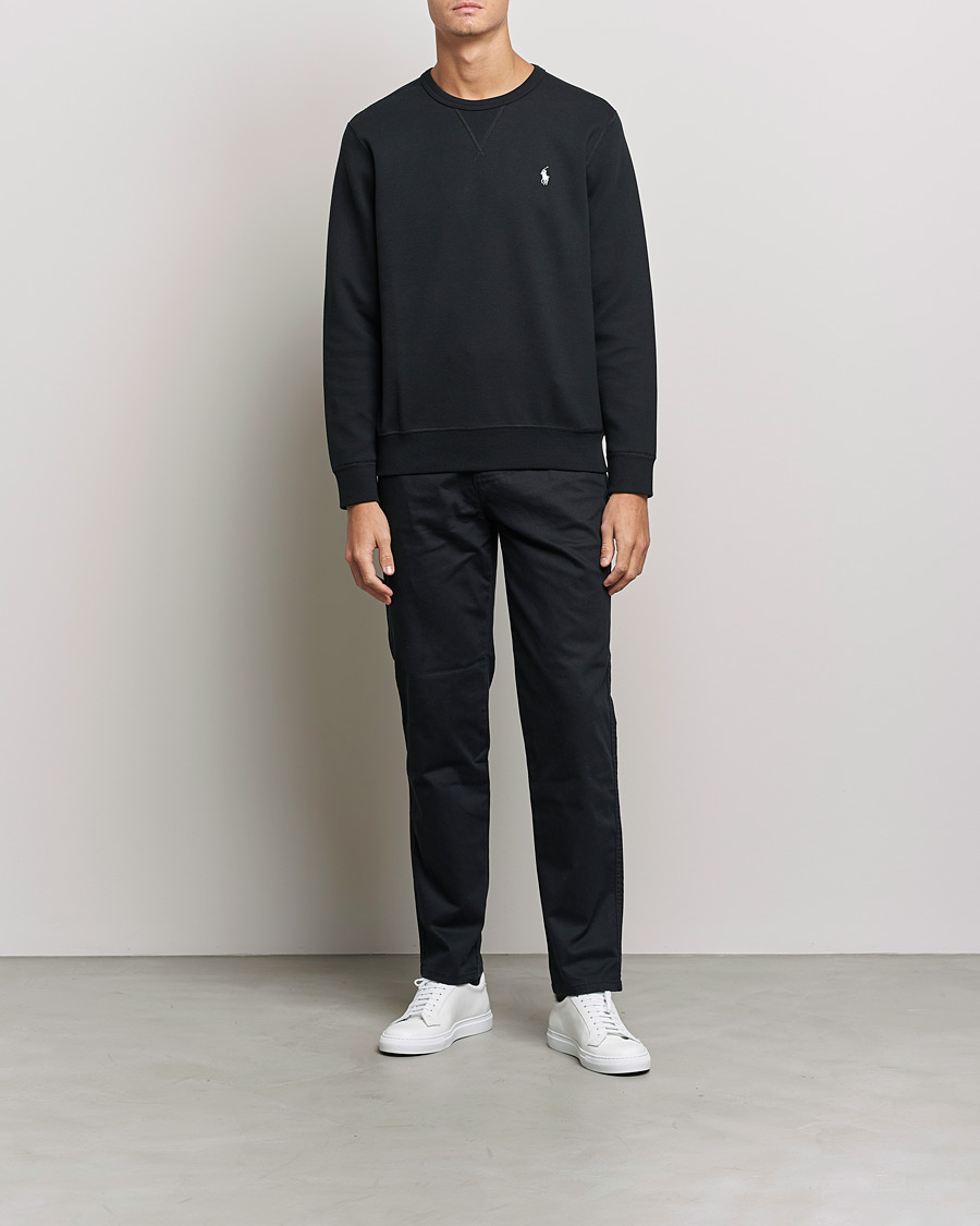 Herre | Gensere | Polo Ralph Lauren | Double Knit Sweatshirt Black