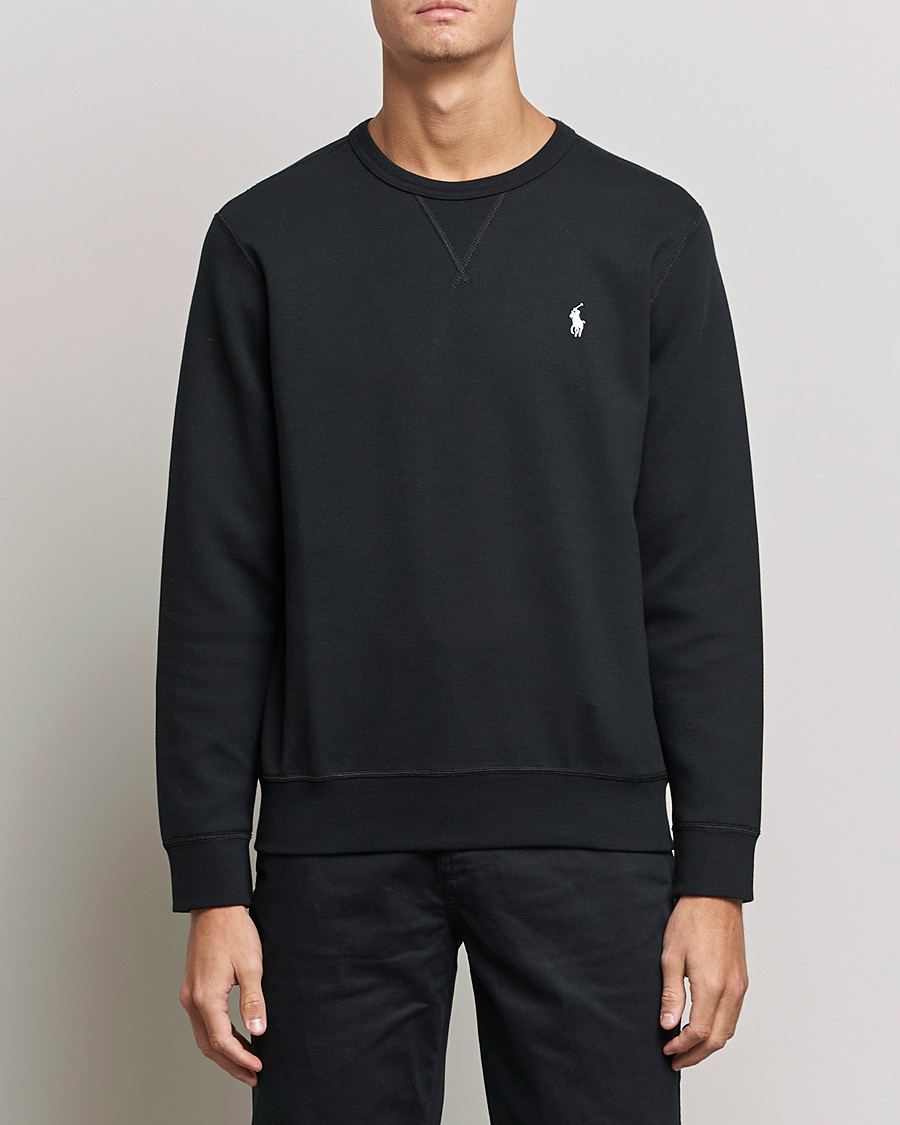 Herre | Gensere | Polo Ralph Lauren | Double Knit Sweatshirt Black