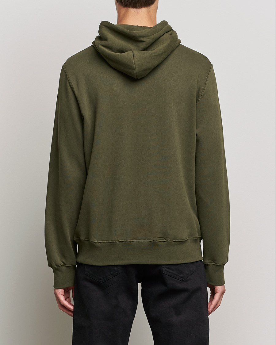 Herre | Gensere | Polo Ralph Lauren | Printed Denim Bear Hoodie Army Olive