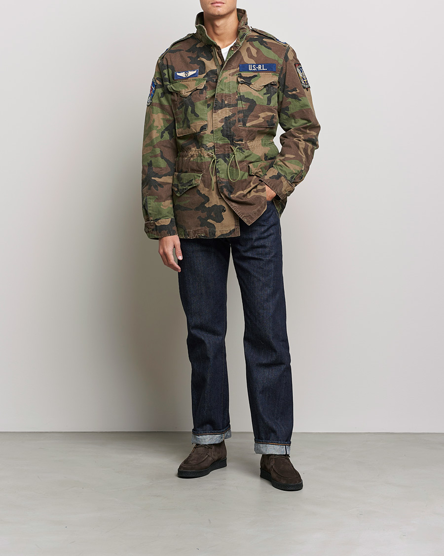 Herre | Fieldjakker | Polo Ralph Lauren | M65 Combat Field Jacket Surplus Camo