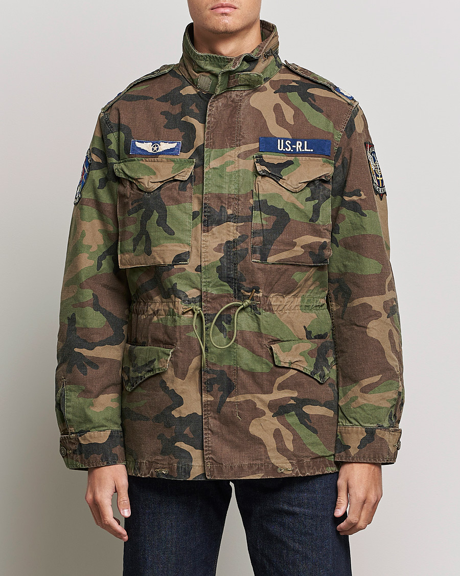 Herre | Jakker | Polo Ralph Lauren | M65 Combat Field Jacket Surplus Camo