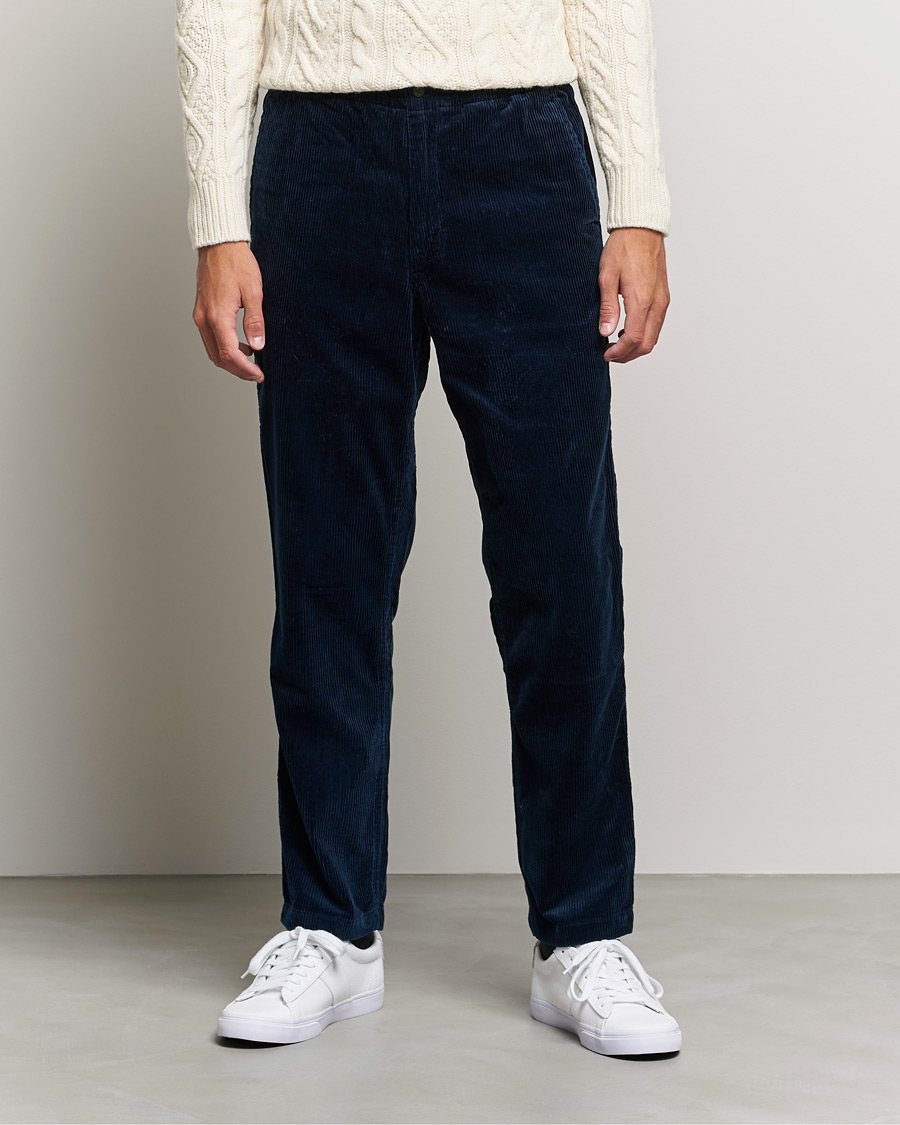 Herre | Bukser | Polo Ralph Lauren | Prepster Corduroy Drawstring Pants Hunter Navy