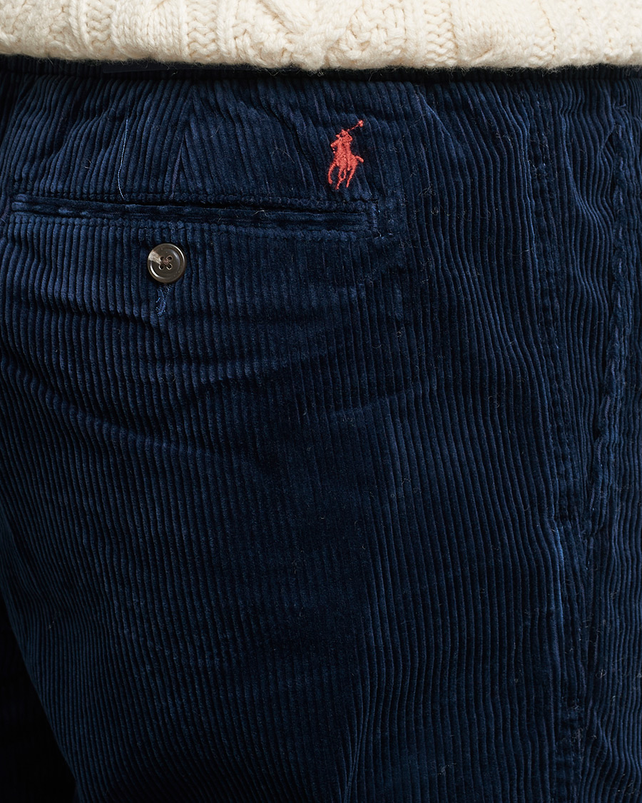 Herre | Bukser | Polo Ralph Lauren | Prepster Corduroy Drawstring Pants Hunter Navy