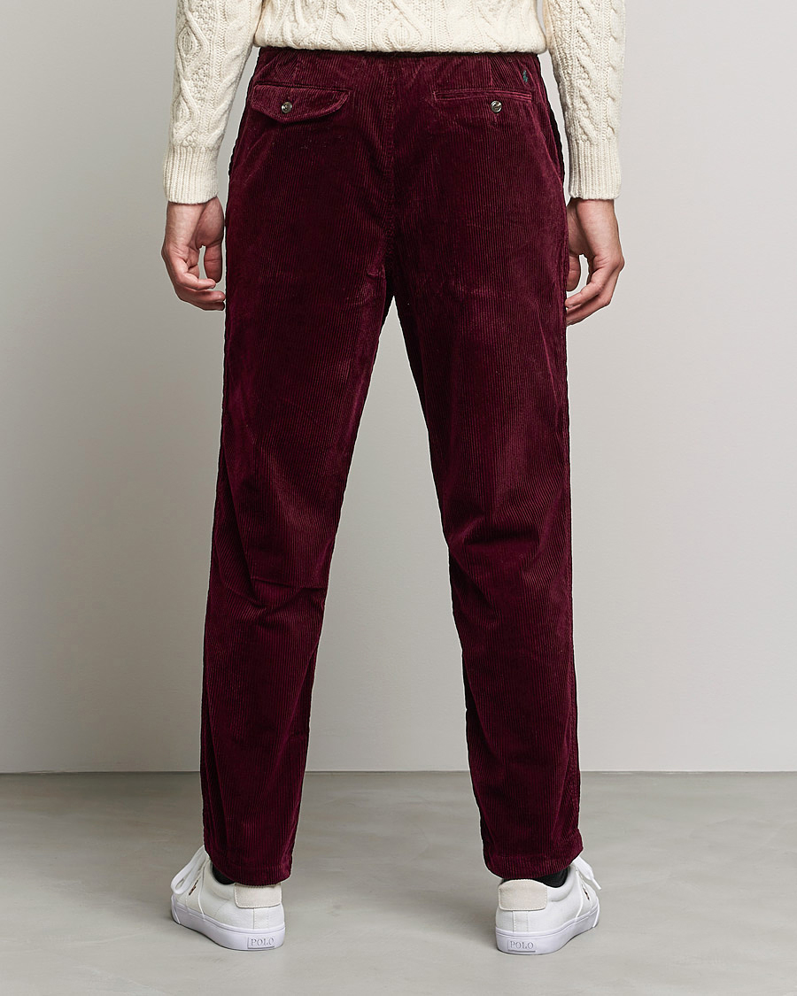 Herre | Bukser | Polo Ralph Lauren | Prepster Corduroy Drawstring Pants Ruby