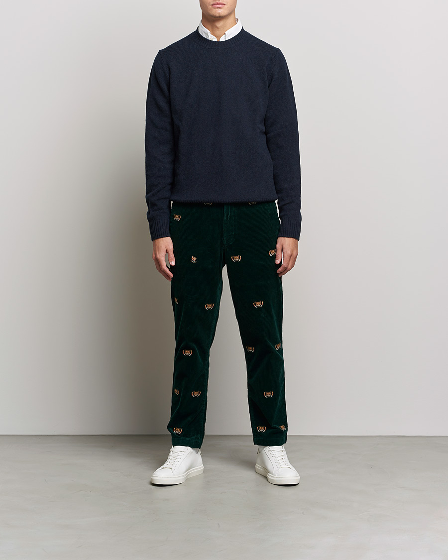 Herre | Bukser | Polo Ralph Lauren | Prepster Corduroy Printed Fox Pants College Green