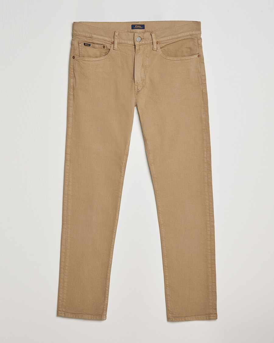 Herre | Bukser | Polo Ralph Lauren | Sullivan Slim Fit 5-Pocket Denim Khaki Hill