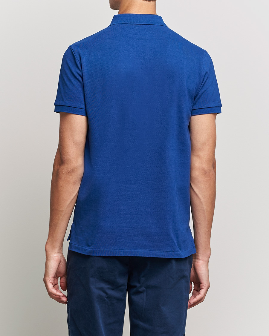 Herre | Pikéer | Polo Ralph Lauren | Custom Slim Fit Polo Harrison Blue