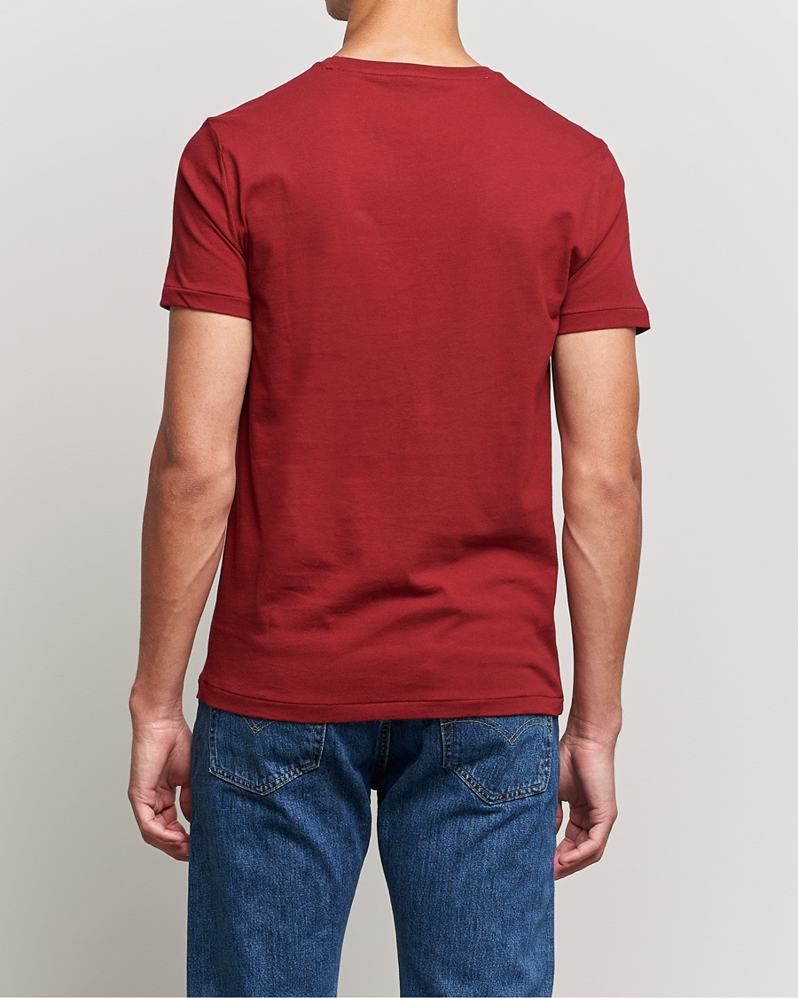 Herre | T-Shirts | Polo Ralph Lauren | Crew Neck Tee Holiday Red
