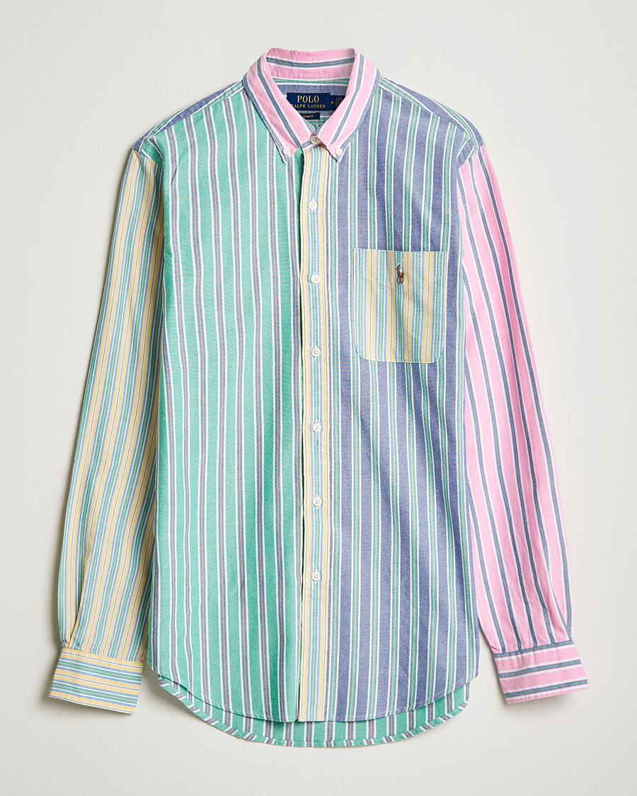 Herre | Skjorter | Polo Ralph Lauren | Slim Fit Oxford Striped Fun Shirt Multi