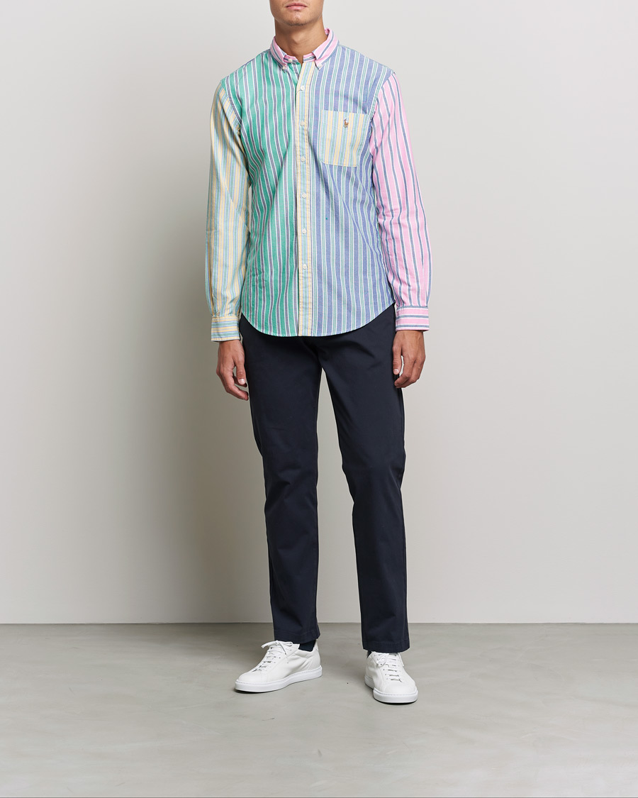 Herre | Skjorter | Polo Ralph Lauren | Slim Fit Oxford Striped Fun Shirt Multi