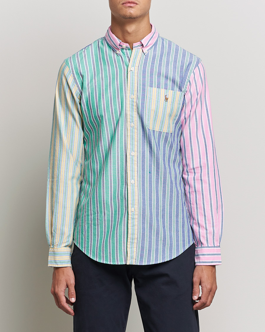 Herre | Skjorter | Polo Ralph Lauren | Slim Fit Oxford Striped Fun Shirt Multi
