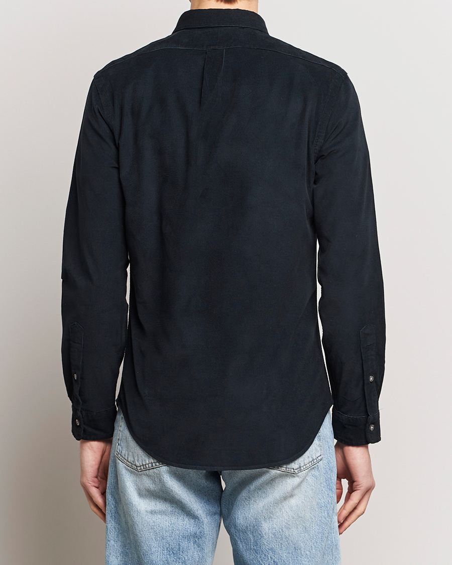 Herre | Skjorter | Polo Ralph Lauren | Slim Fit Corduroy Shirt Black