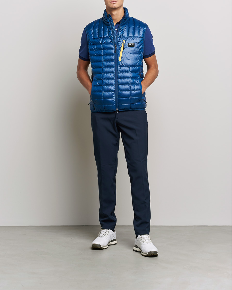 Herre | Jakker | RLX Ralph Lauren | Dalston Ripstop Vest Raleigh Blue