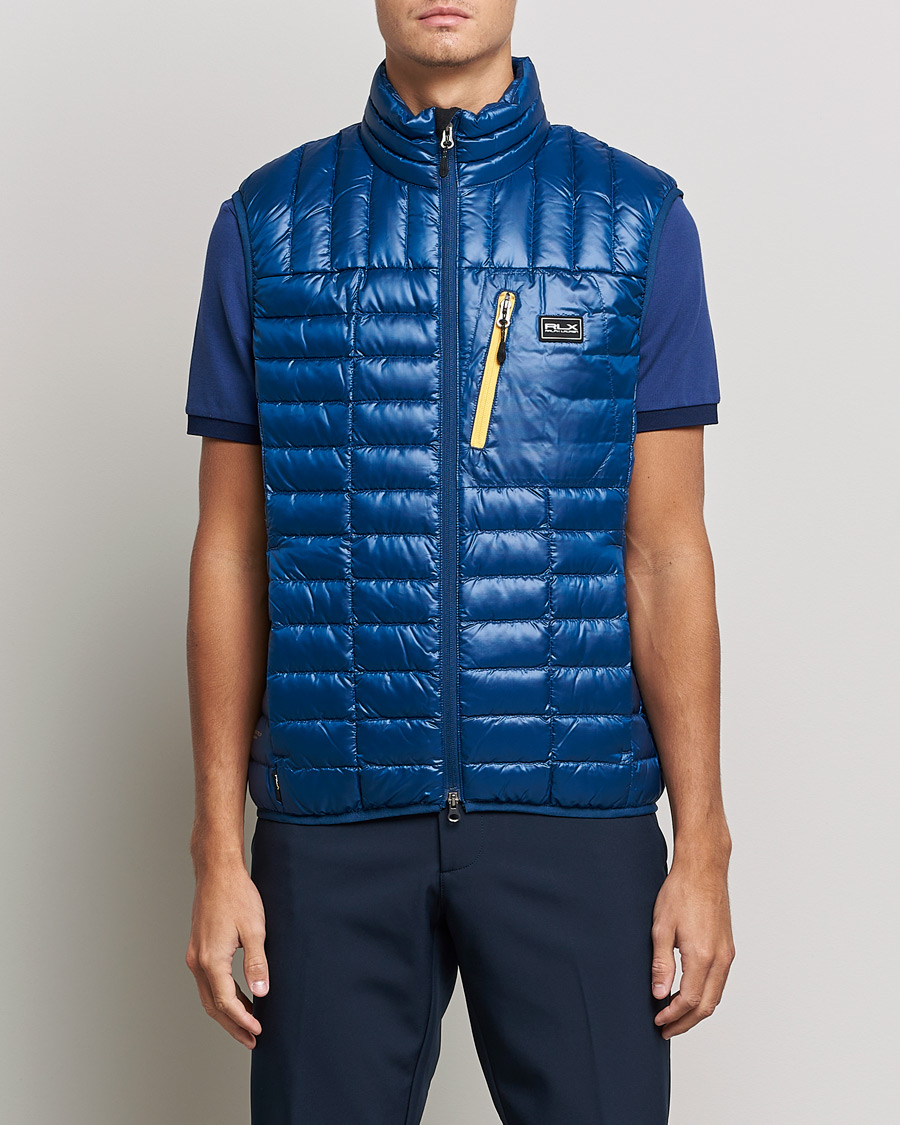 Herre | Jakker | RLX Ralph Lauren | Dalston Ripstop Vest Raleigh Blue