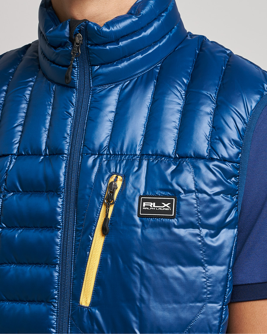 Herre | Jakker | RLX Ralph Lauren | Dalston Ripstop Vest Raleigh Blue