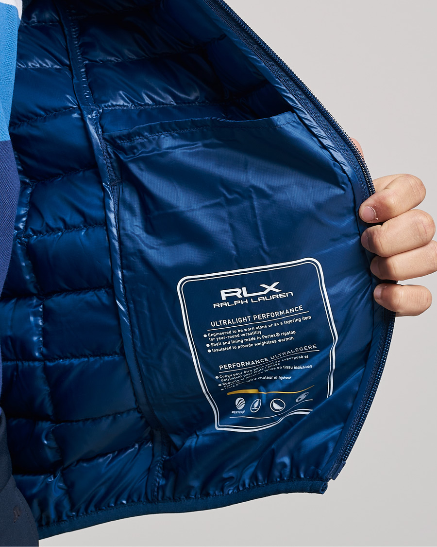 Herre | Jakker | RLX Ralph Lauren | Dalston Ripstop Vest Raleigh Blue