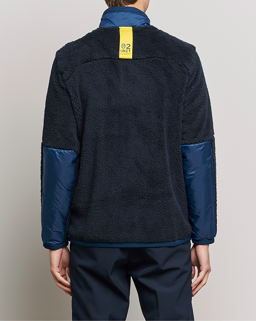 Herre | Gensere | RLX Ralph Lauren | Hi-Pile Full Zip Sweater College Navy