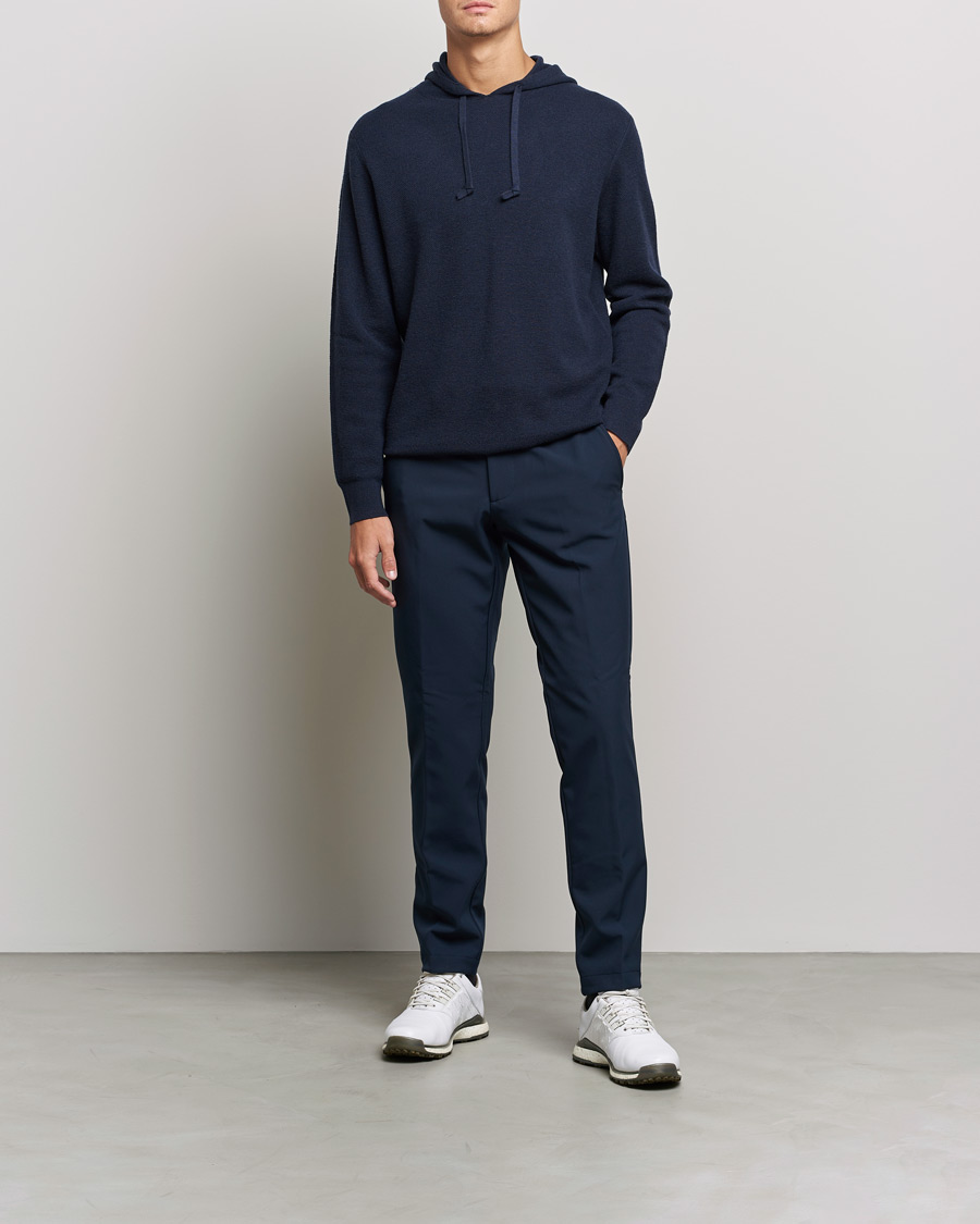 Herre | Gensere | RLX Ralph Lauren | Cashmere Hoodie College Navy