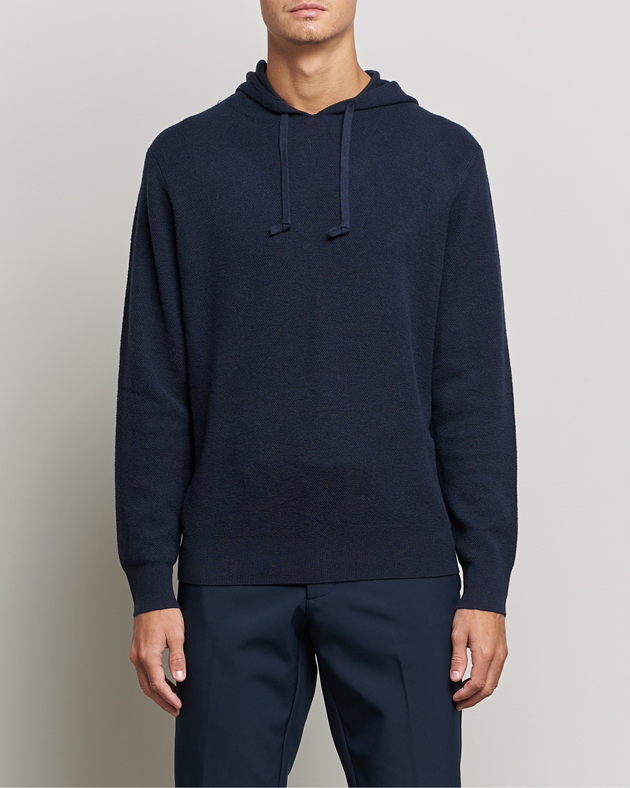 Herre | Gensere | RLX Ralph Lauren | Cashmere Hoodie College Navy
