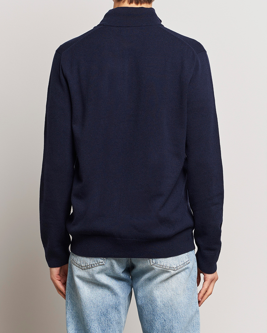 Herre | Gensere | Polo Ralph Lauren | Merino Half-Zip Sweater Hunter Navy