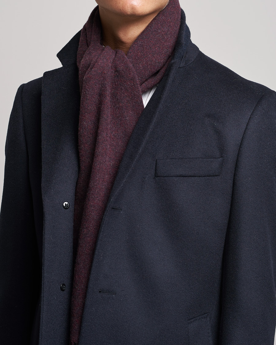 Herre | Polo Ralph Lauren Signature Wool Scarf Aged Wine Heather | Polo Ralph Lauren | Signature Wool Scarf Aged Wine Heather