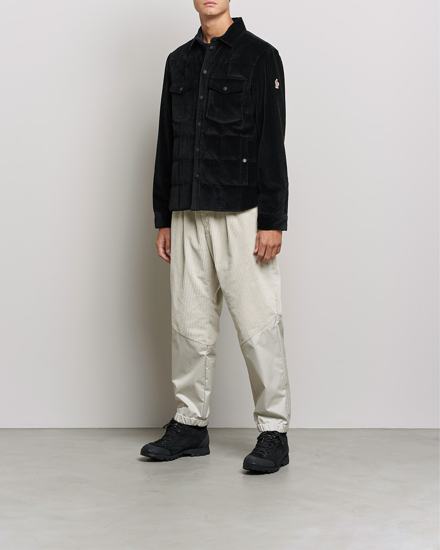 Herre | Moncler | Moncler Grenoble | Gelt Corduroy Shirt Jacket Black