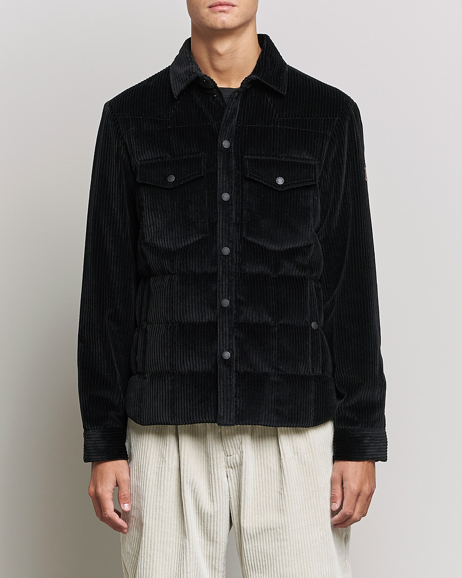 Herre | Jakker | Moncler Grenoble | Gelt Corduroy Shirt Jacket Black