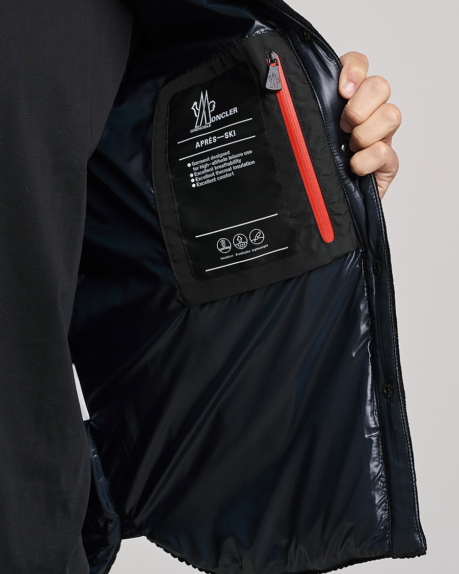 Herre | Skjorter | Moncler Grenoble | Gelt Corduroy Shirt Jacket Black